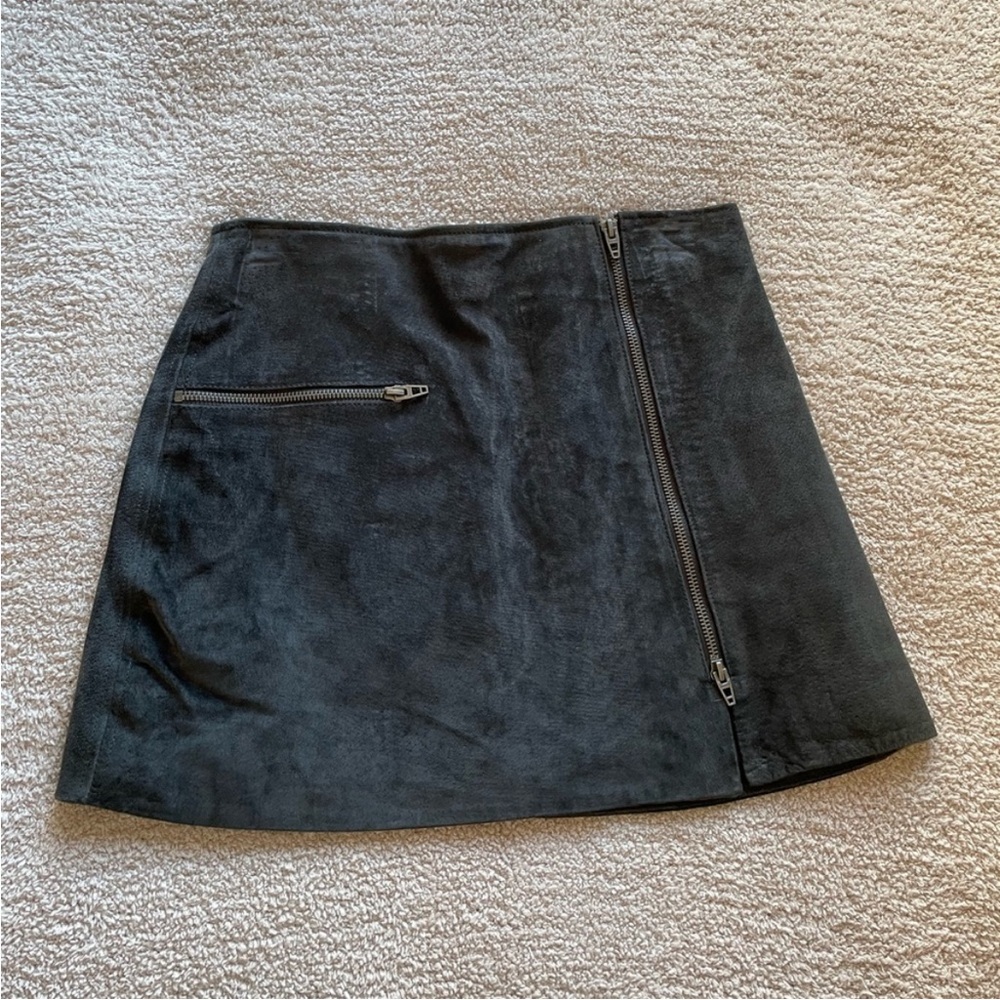 Suede Skirt
